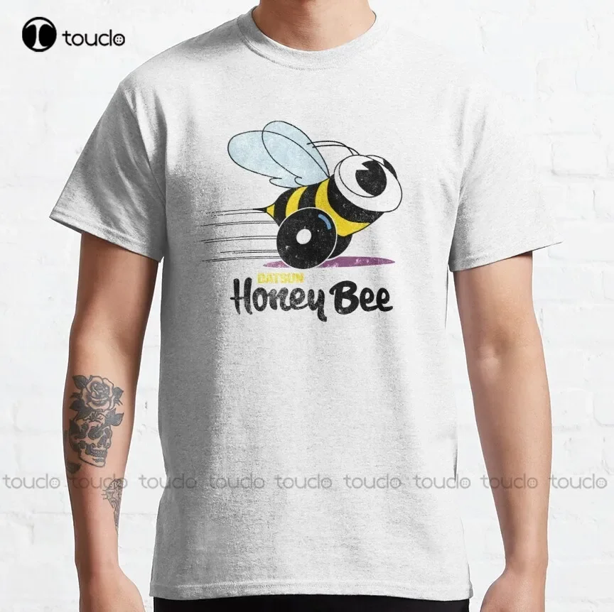 Datsun B210 Honey Bee Classic T-Shirt Womens Fishing Shirt Tee T Shirts Digital Printing Harajuku Streetwear Xs-5Xl Cartoon Tee