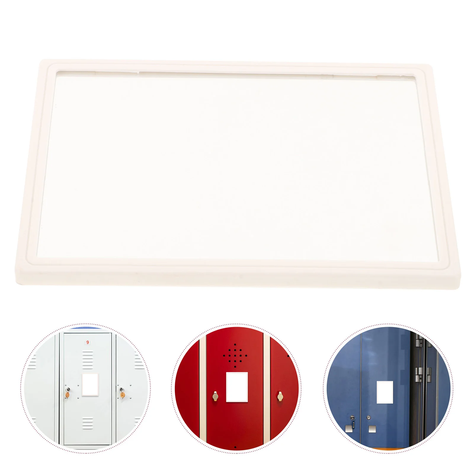 

Compact Makeup Mirror Filing Cabinet Adhesive Locker Dresser Mirrors for Bedroom Desktop