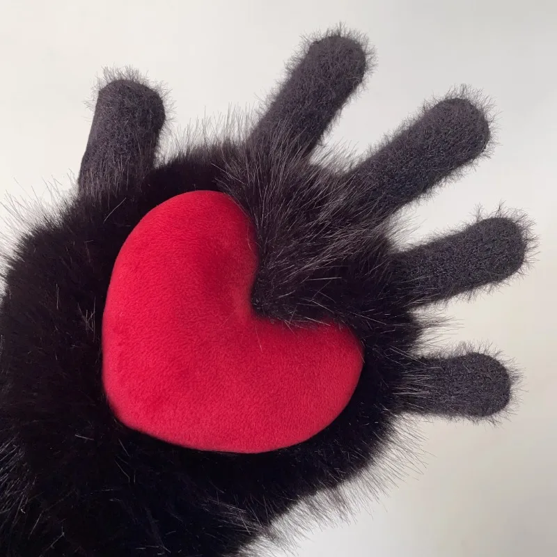 Handmade Black Cat Paw Cosplay Kig Animal Paw Customization