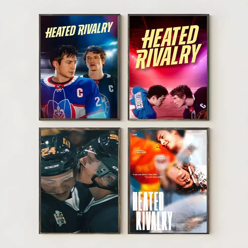 Movie H-heated Rivalry Painting Calligraphy Waterproof Canvas Art Wrinkle Free Wall Hanging For Home Living Room Bedroom Decor