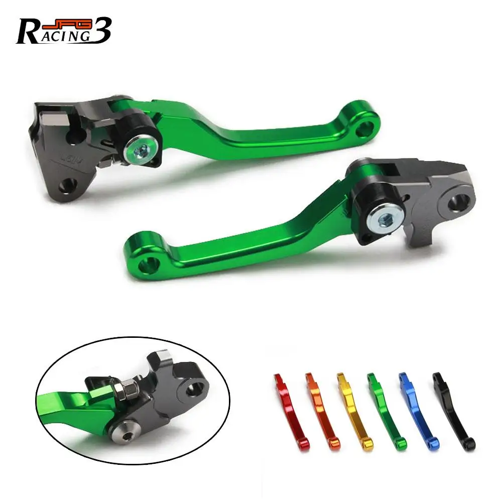 Motorcycle CNC Billet Pivot Foldable Brake Clutch Levers For Kawasaki KX250F KX450F KXF 250 450 2013 2014 2015 2016 2017 2018