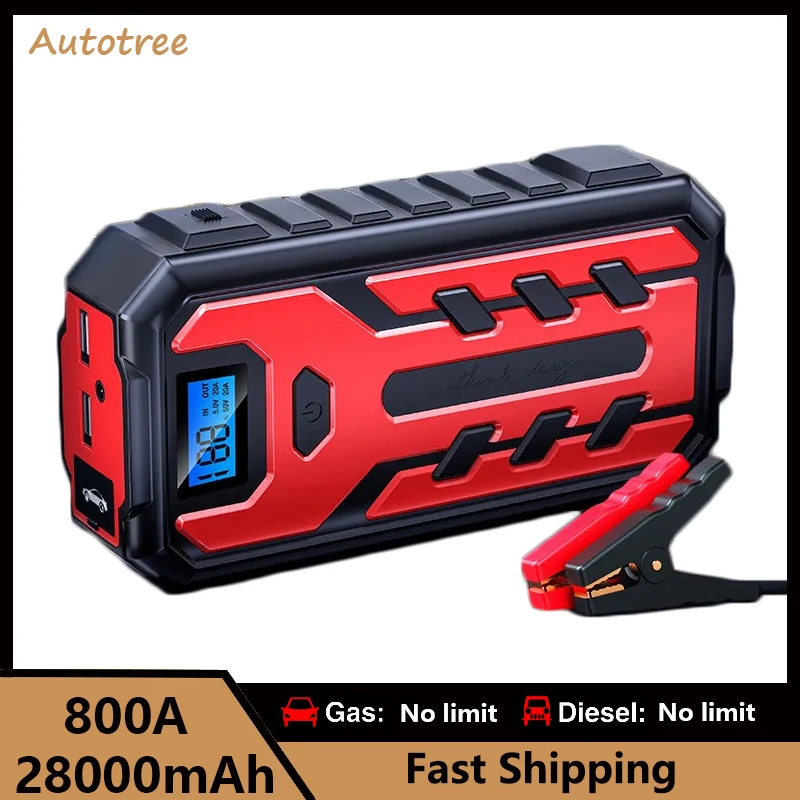 

Car Jump Starter with Air Pump J10 Power Bank Air Compressor 28000mAh 800A Cars Battery Starters Auto Tyre Inflator Starting