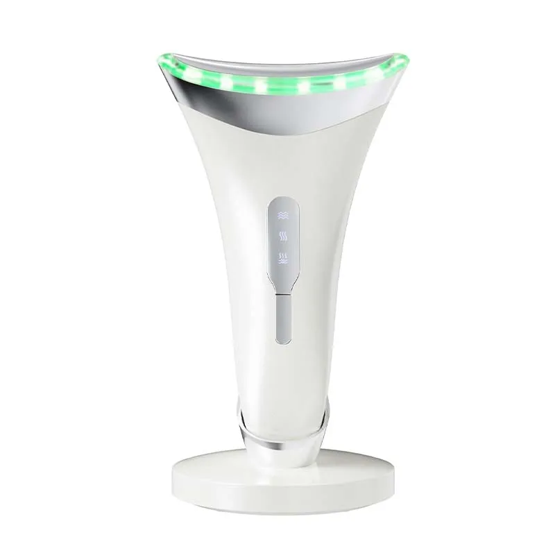 Nieuwe Microstroom Anti-Rimpel Anti-Aging Voor Gezicht & Hals Beeldhouwen Facial Toning Gezicht Massager Gereedschap Hals lift Apparaat Voor Vrouwen