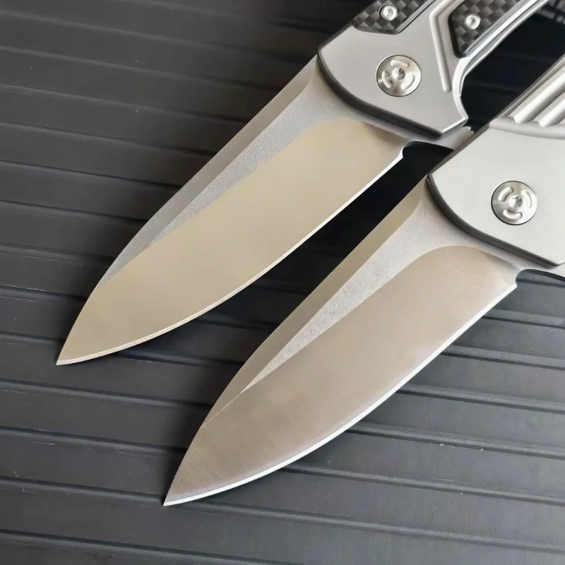 

High-quality D2 Blade Folding Knife ZT0801 Portable Practical Fruit Knife for Camping Outdoor EDC Tools