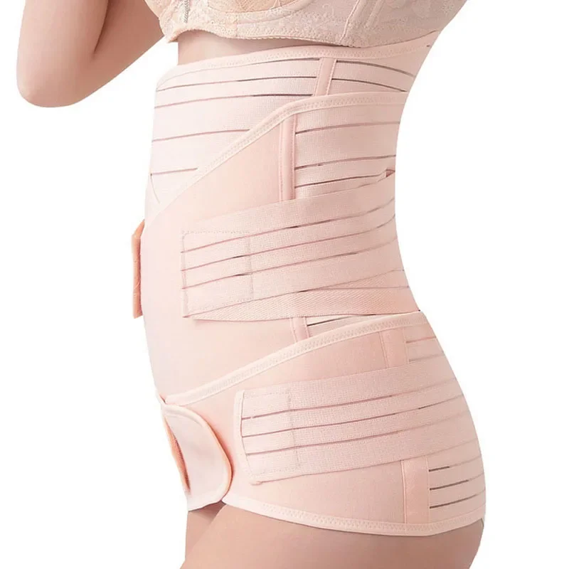 3 Pieces/Set Maternity Postnatal Bandage After Pregnancy Belt Underwear Intimates Postpartum Belly Band for Pregnant Women