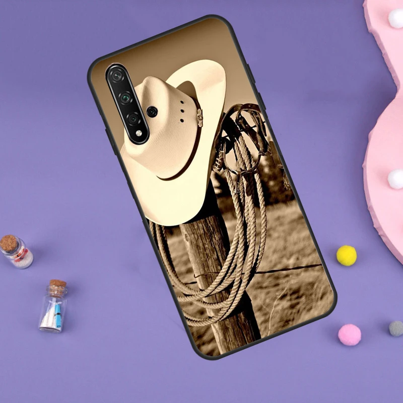 Extreme Sport Rodeo Cowboy Lasso Case For Huawei Nova 10 9 SE 11 Pro 11i 8i 7i 3i Y60 Y61 Y70 Y90 Y91 P20 P40 P30 Lite Cover