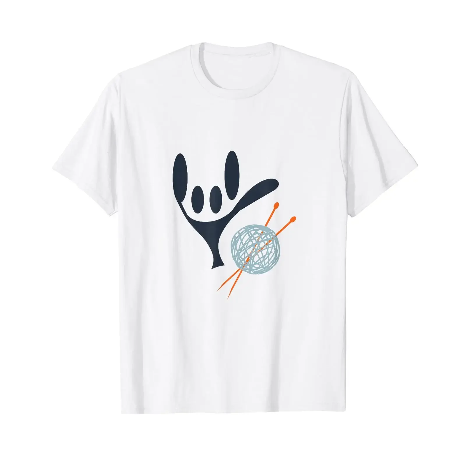 ASL Zeichensprache Love Knitting for Knitters Preisgünstiges Grafik T Shirt vintage Washed graphic designer clothes Versatile