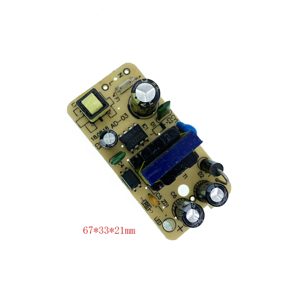 

DC12V 2A Switching Power Supply Module AC-DC Power Adapter AC 100-240V to DC 12V Power Supply Board 50-60Hz Power Supply Module