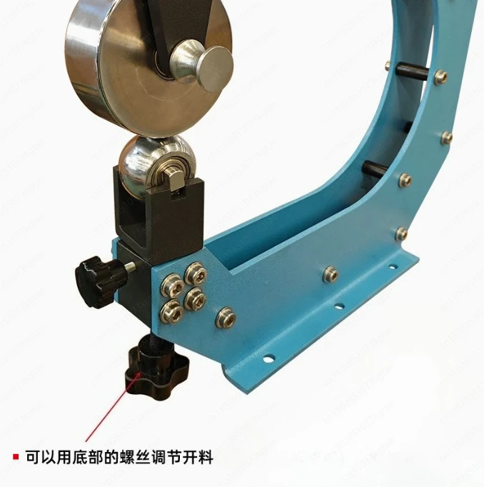 12-Inch Shaping & Grinding Machine – Standard with One Upper Wheel & Four Lower Wheels, Adjustable Feed Port on Lower Wheel