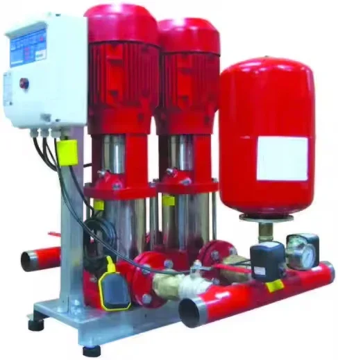 High Quality Best Price Fire Fighting Pump System Fire Booster Set, Vertical Multistaged, Stainless Main Standby Jockey Plug&Run