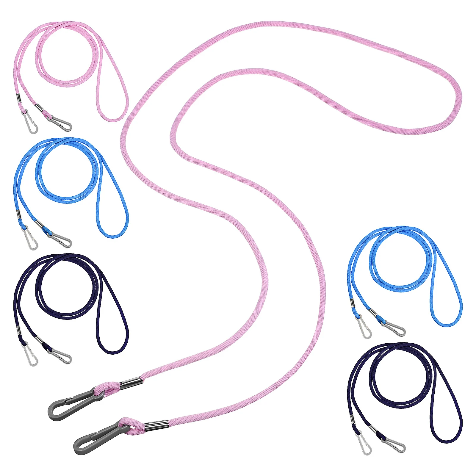 

Mitten Clips for Kids 6Pcs Anti Lost Glove Straps Lanyard Rope String for Toddlers Ski Gloves Holder Secure Fastening