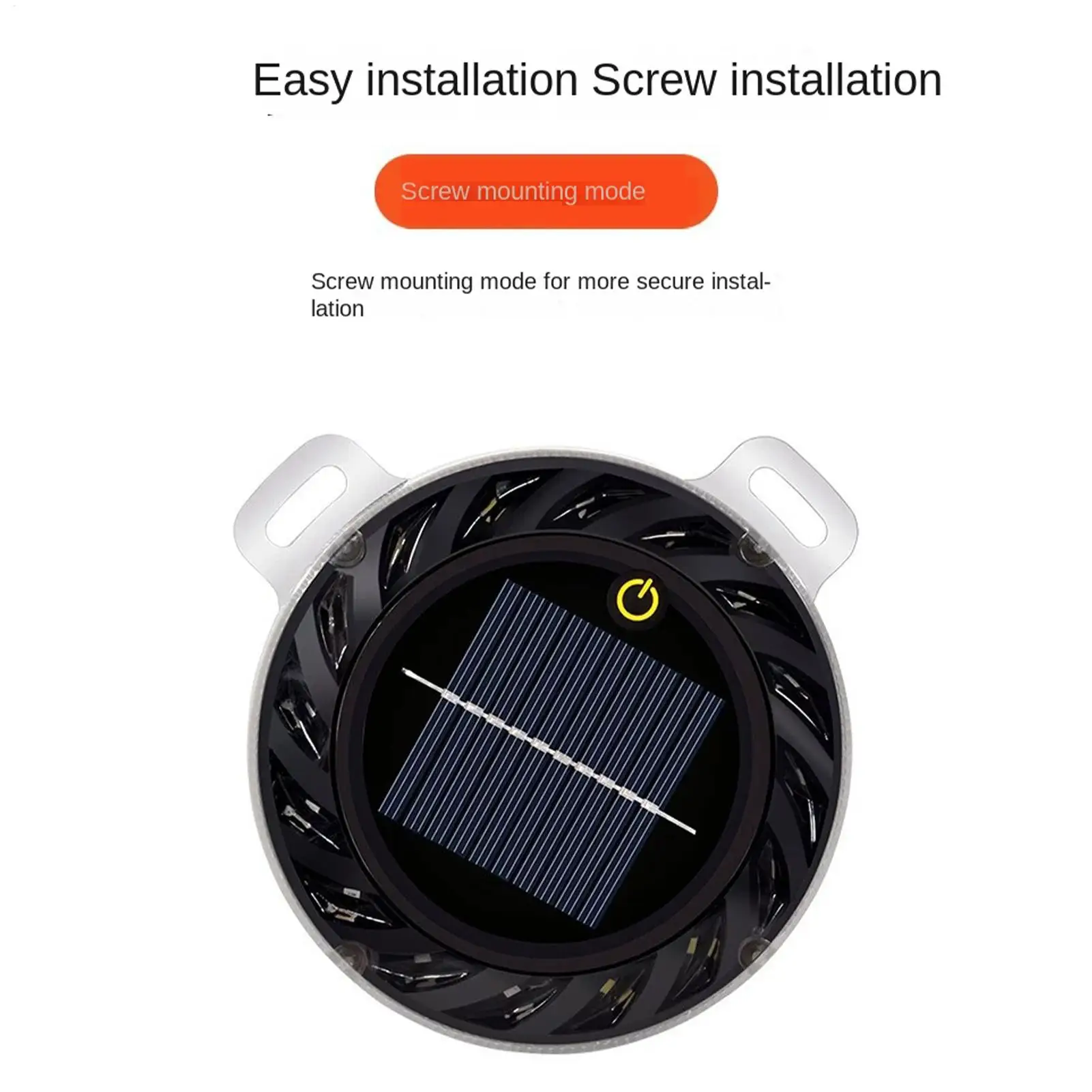 Solar Strobe Warning Light LED Safety Magnetic Wireless Lamp Wireless Magnetic Solar Strobe Warning Light For Truck Motorcycle
