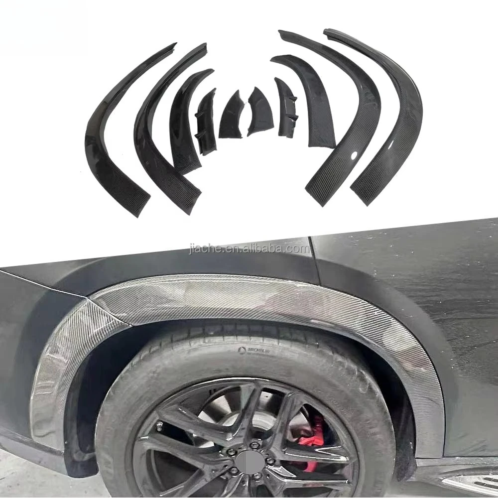 

Carbon Fiber Bumper Side Wheel Eyebrow Body Kits Car Protect for GLE Class W167 GLE SUV 2020+ Car Styling