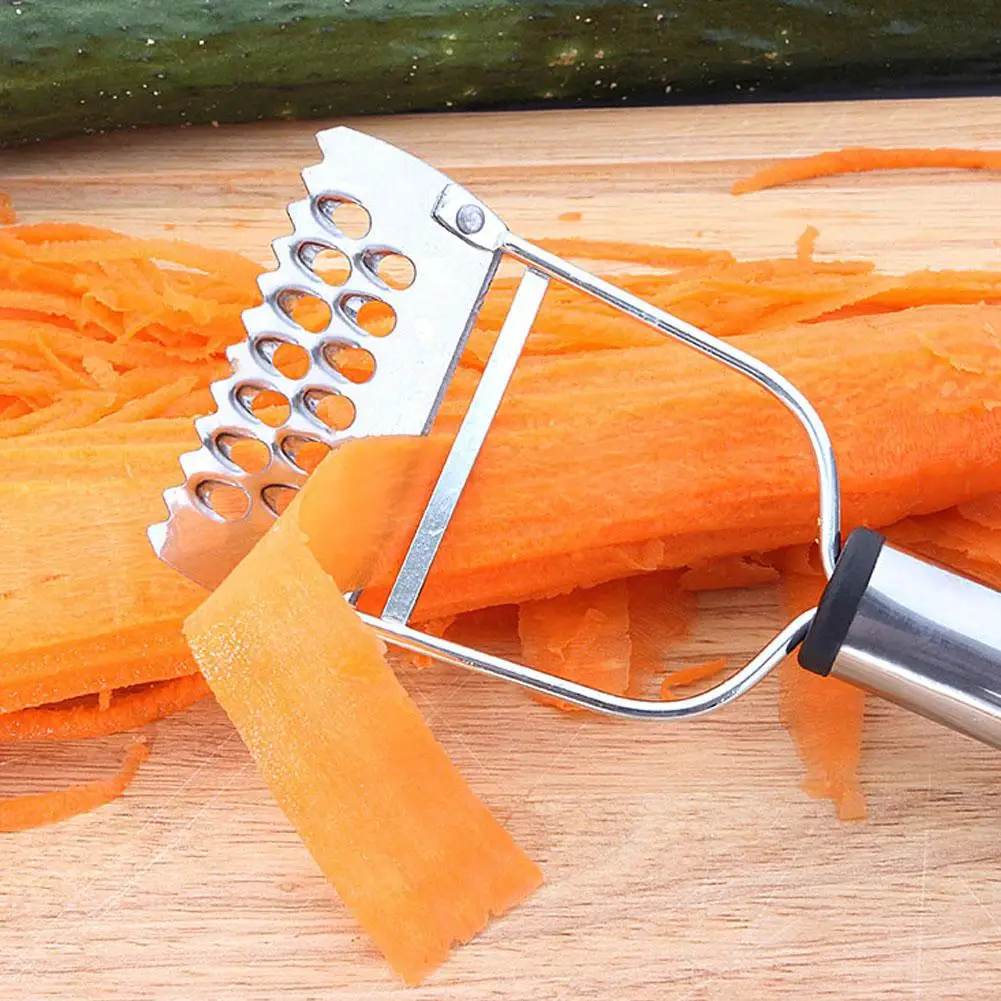 2 IN 1 Stainless Steel Peeler Fruit Vegetable Peeler, Vegetable Julienne Cutter Fruit Slicer, Cucumber Shredder Potato Peeler