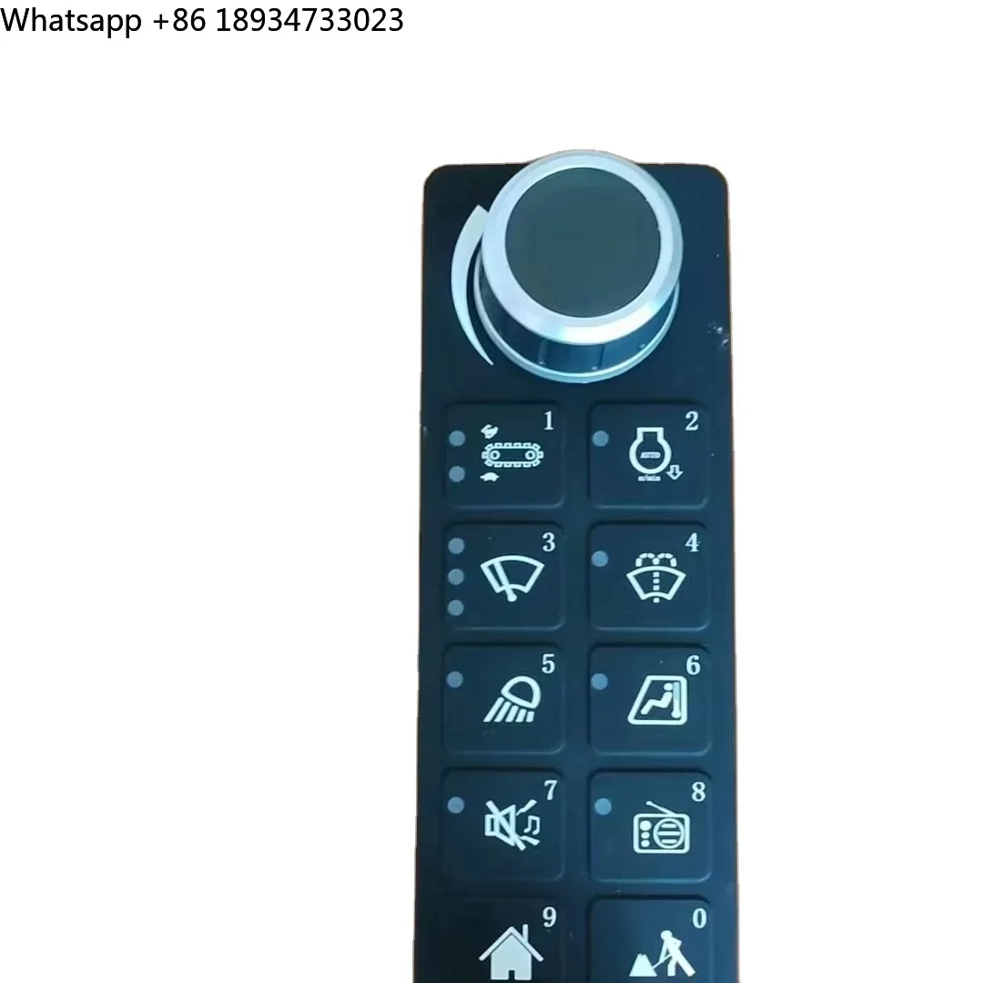 37B4208 Intelligent Button Panel Liugong Loader Parts