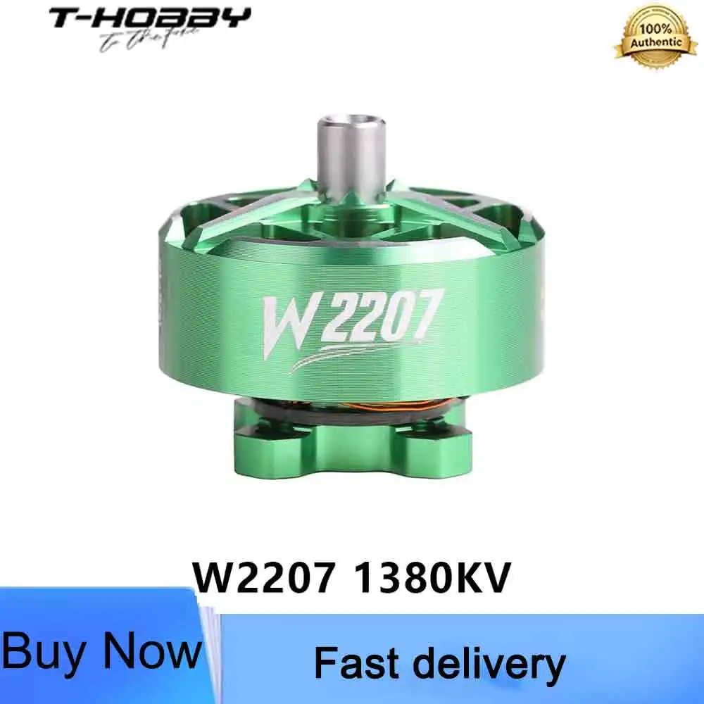 T-HOBBY W2207 1380KV Brushless Motor 4-6S 37.6g for Long Range FPV Fixed Wing RC Airplane Drone Accessories