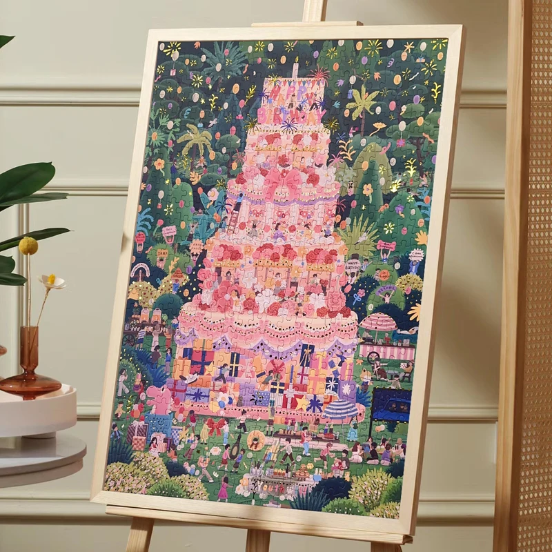 

500 pieces of birthday party cake, premium ironing plan, healing and decompression gift