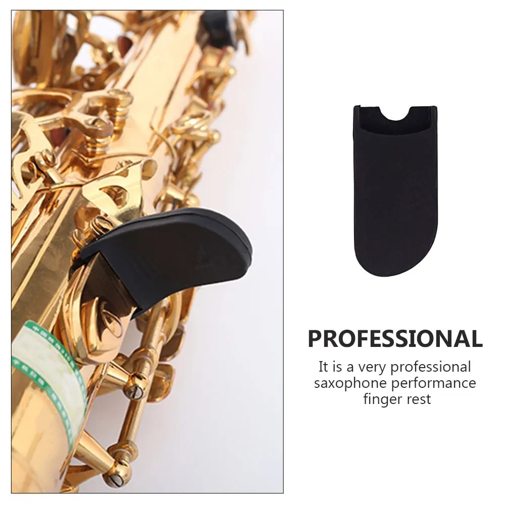 

1pcs Saxophone Thumb Rest Cushion Comfortable Rubber Finger Support Replacement Part for Saxophone Accessories