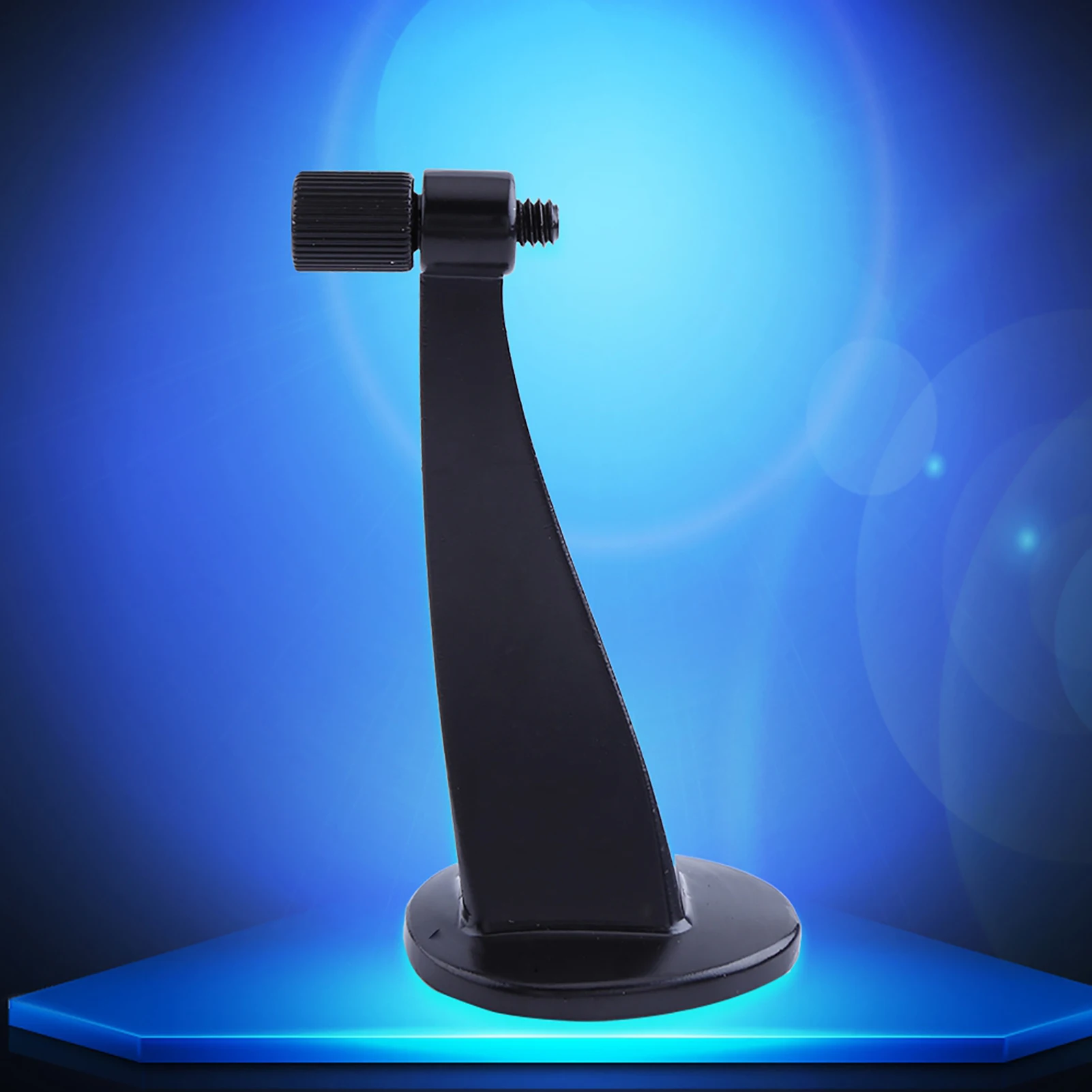Adaptador de tripé para binóculos, suporte de metal preto para telescópio binocular.
