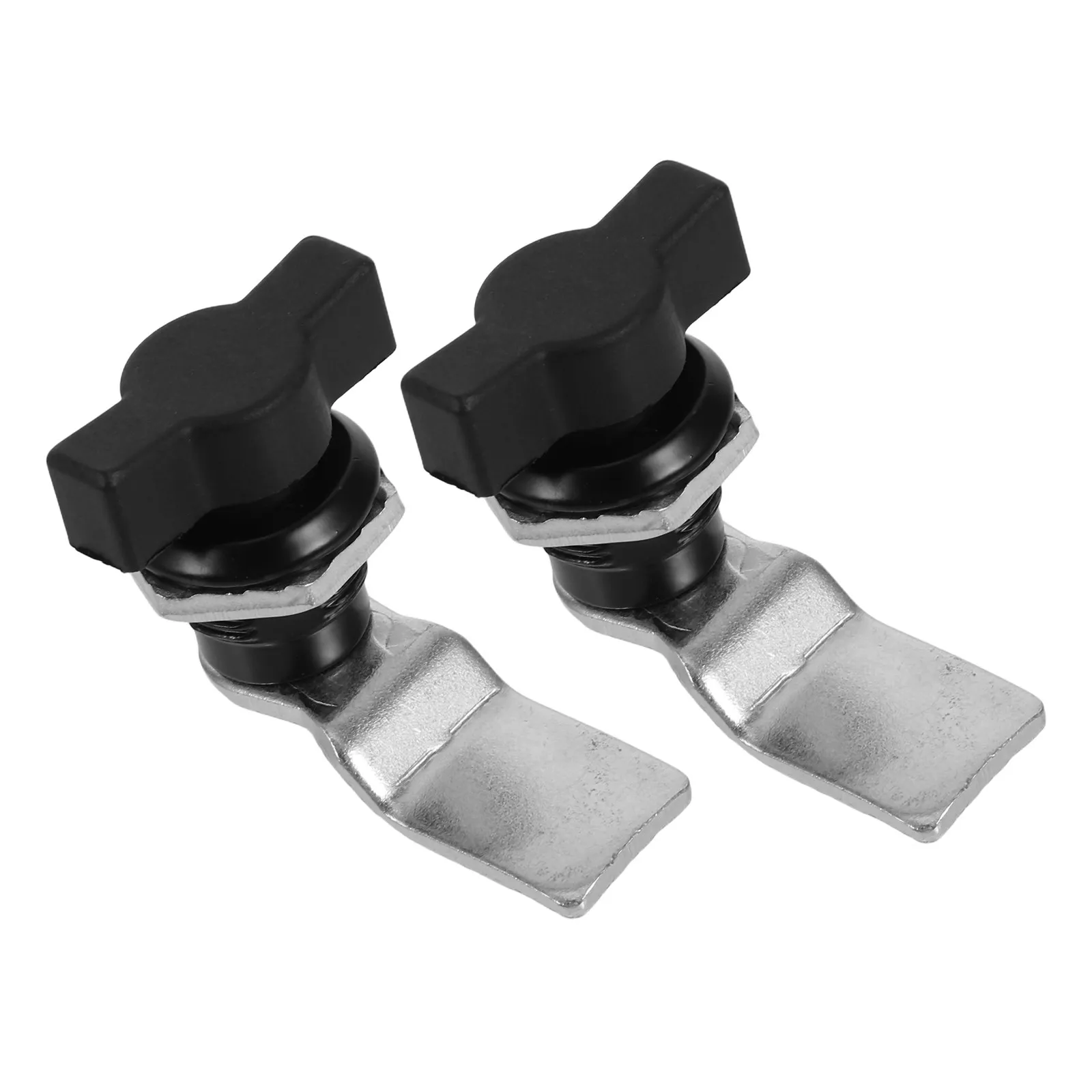 2Pcs Ergonomic T Handle Cam Lock Weather Resistant Cam Latch for Toolbox Cabinet Electrical Panel Rv Compartment Keyless Twist