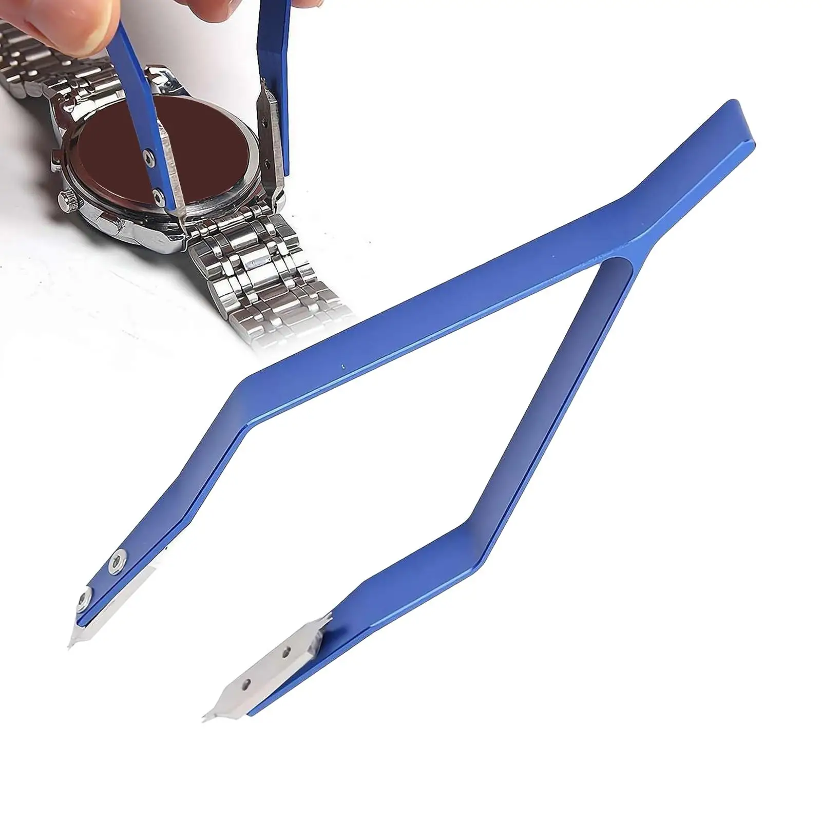 Watch Spring Bar Tool V Shaped Watchmaking Parts Fixing Tweezers Watch Caseback Dismantling Tools For Grandfather Beginner Home