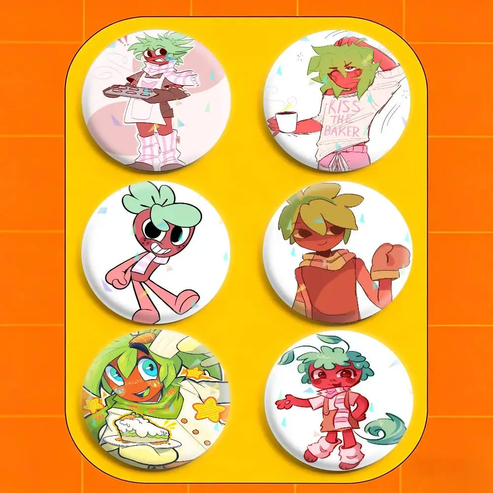 

Sprout D-Dandys W-World 32/44/58mm Handmade Pins Round Brooch Badge Backpacks Clothes Jewelry Gifts