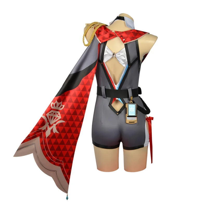 Anime Game Honkai: Star Rail Topaz Cosplay Wig Set Halloween Women Uniform Party Role Play Costume Outfit