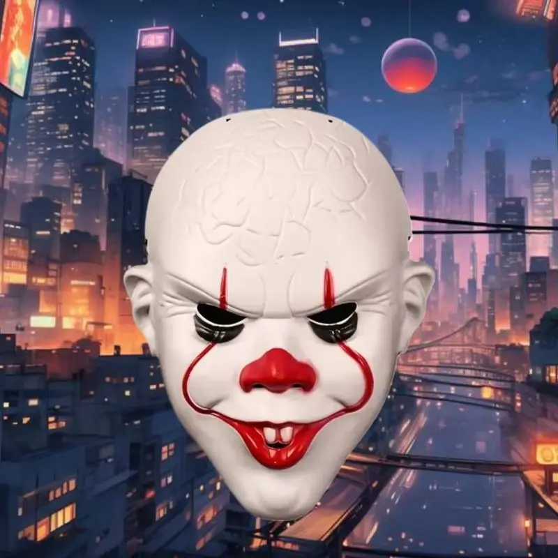 قناع المهرج من فيلم جوكر أوريجين كوسبلاي جواكين فينيكس آرثر فليك إكسسوار أزياء الهالوين