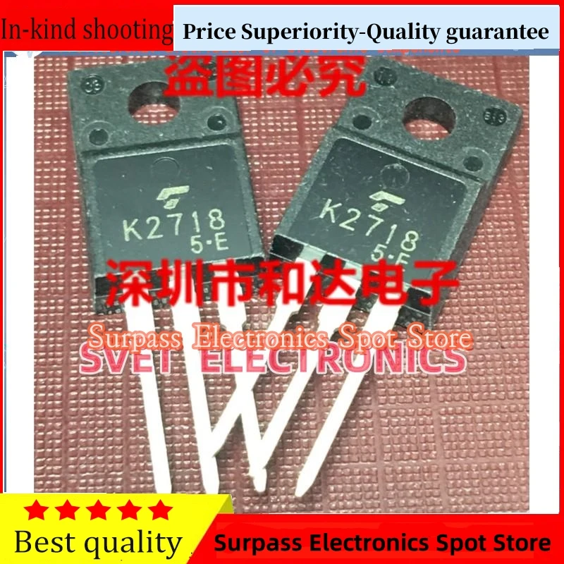 10PCS-50PCS  K2718 2SK2718  TO-220F MOS   Original  Fast shipping