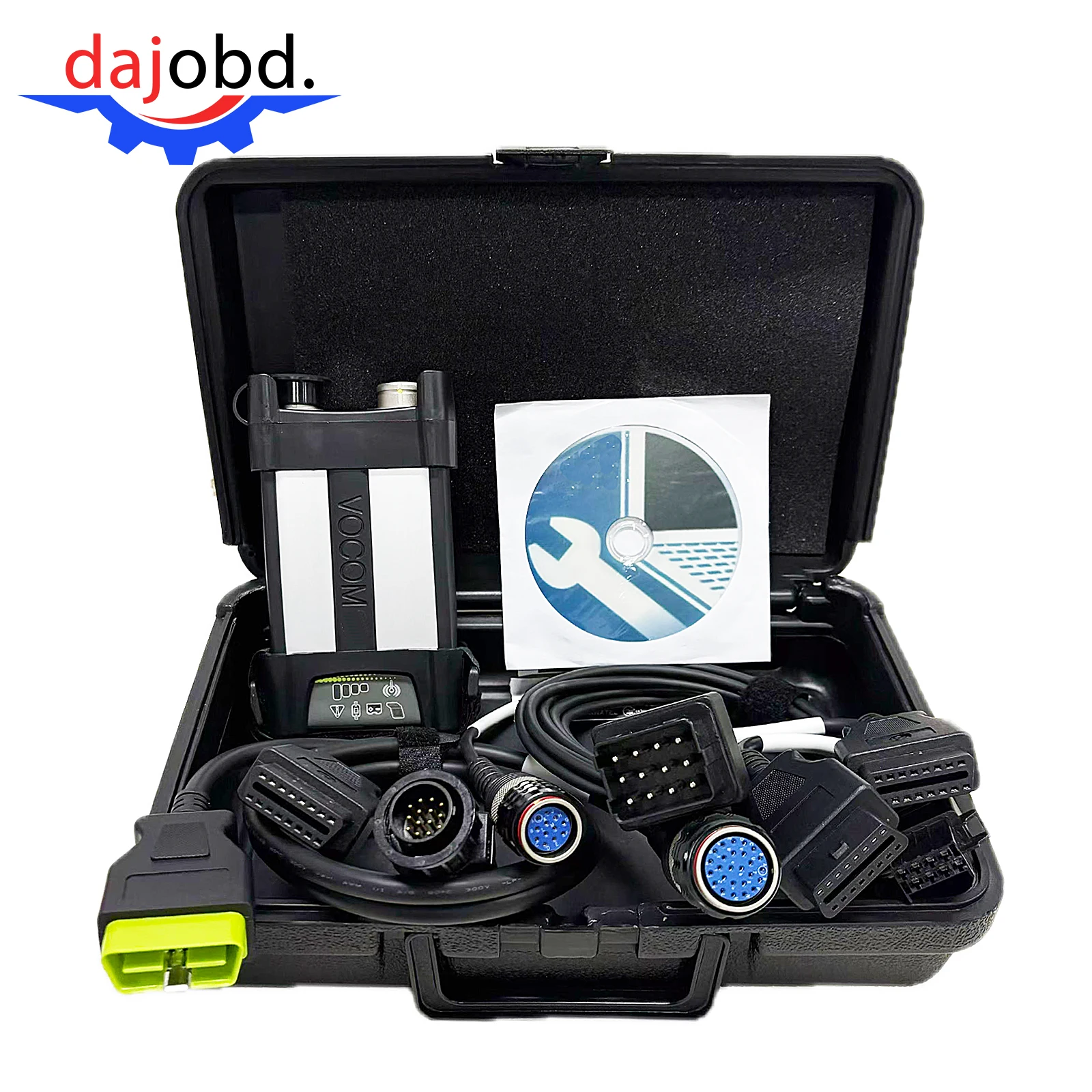 88894000 Diagnostic Tool Programmable OBD Adapter for VOCOM ll Diesel EFI Engine Block Excavator Truck Software 2.8.241