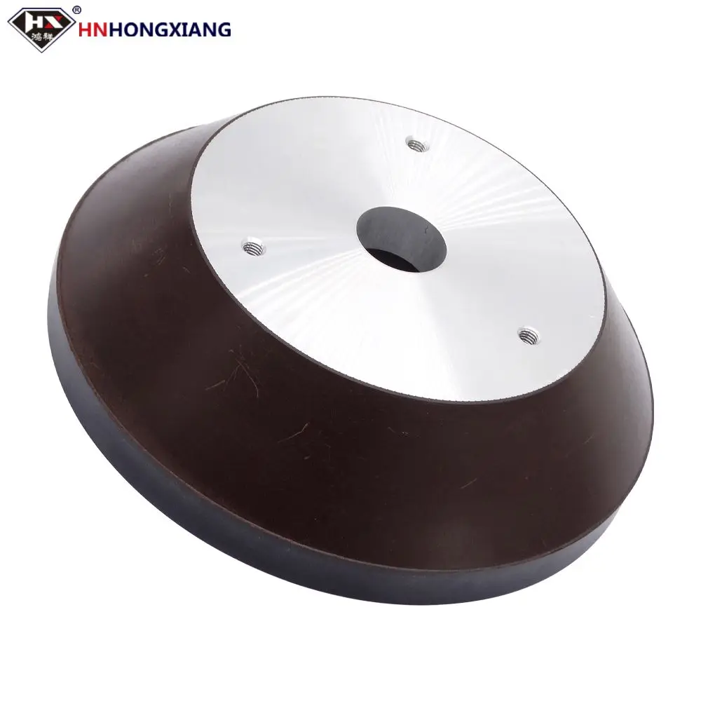 شحن مجاني آلة تلميع الزجاج عجلة اقتصادية الألومنيوم قاعدة الراتنج طحن عجلة لآلة الميلا الزجاج #2