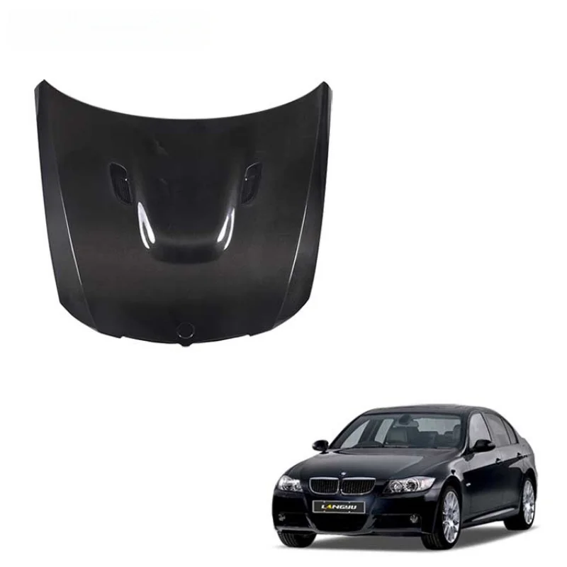 

M3 Style Car Hoods 3 Series E90 2005-2008 Carbon Fiber Front Bonnet Hood for E90 Pre Engine Hood
