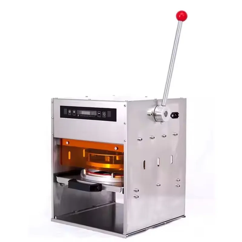Semi-Automatic Manual Sealing Machine for Heat Sealing Aluminum Foil Containers for Metal Packaging