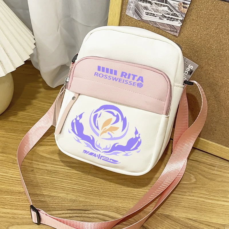 SCP Foundation 2025 أنيمي لعبة كوس للجنسين 21x16.5x11 سنتيمتر آمنة تحتوي على حماية Q نسخة مطبوعة حقيبة كروسبودي عادية الحاضر