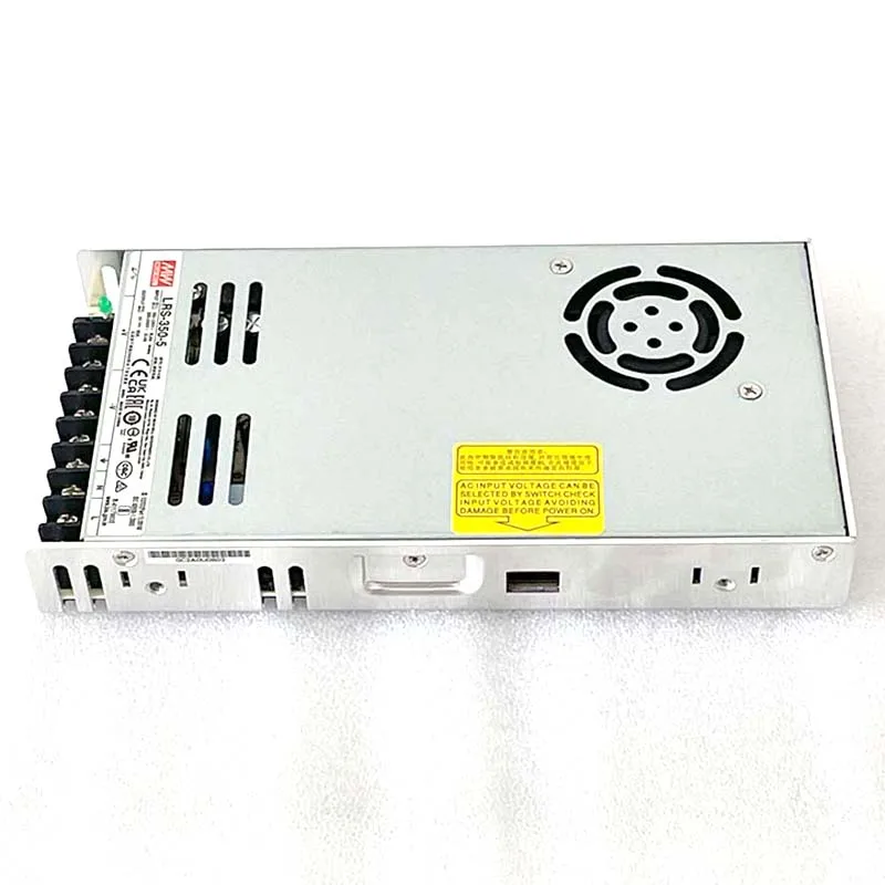 Mean Well LRS-350-5 Full Color LED Display 110 to 240VAC Input 5V60A Output 300W Single Output Switching Power Supply