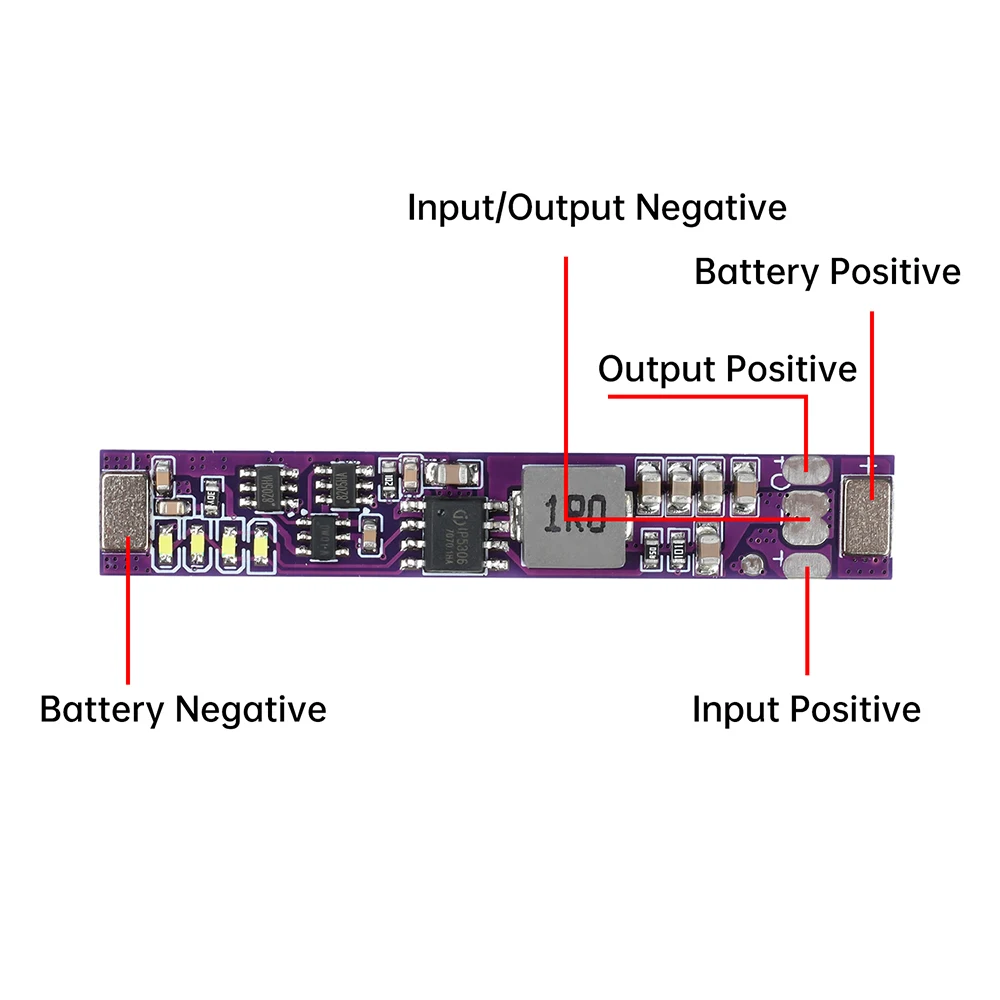 1-5Pcs Mini DC 5V 2A Lithium Battery Charging Board 18650 Lithium Battery Boost Charging And Discharging Integrated Module