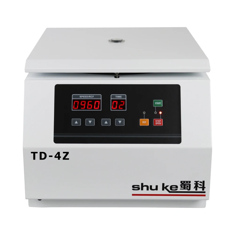 

ISO CE TD-4Z Tabletop Tube Fixed Angle Rotor Medical Clinical Low Speed Laboratory Centrifuge Machine