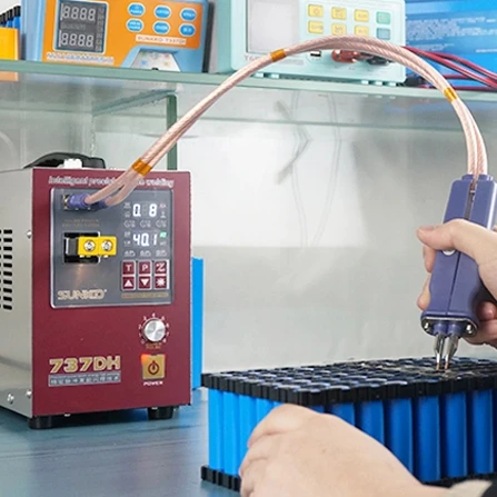 

737DH Induction Pre-welding Delay Battery Spot Welder 18650 Lithium Battery Large Power Welding Machine CE Certification