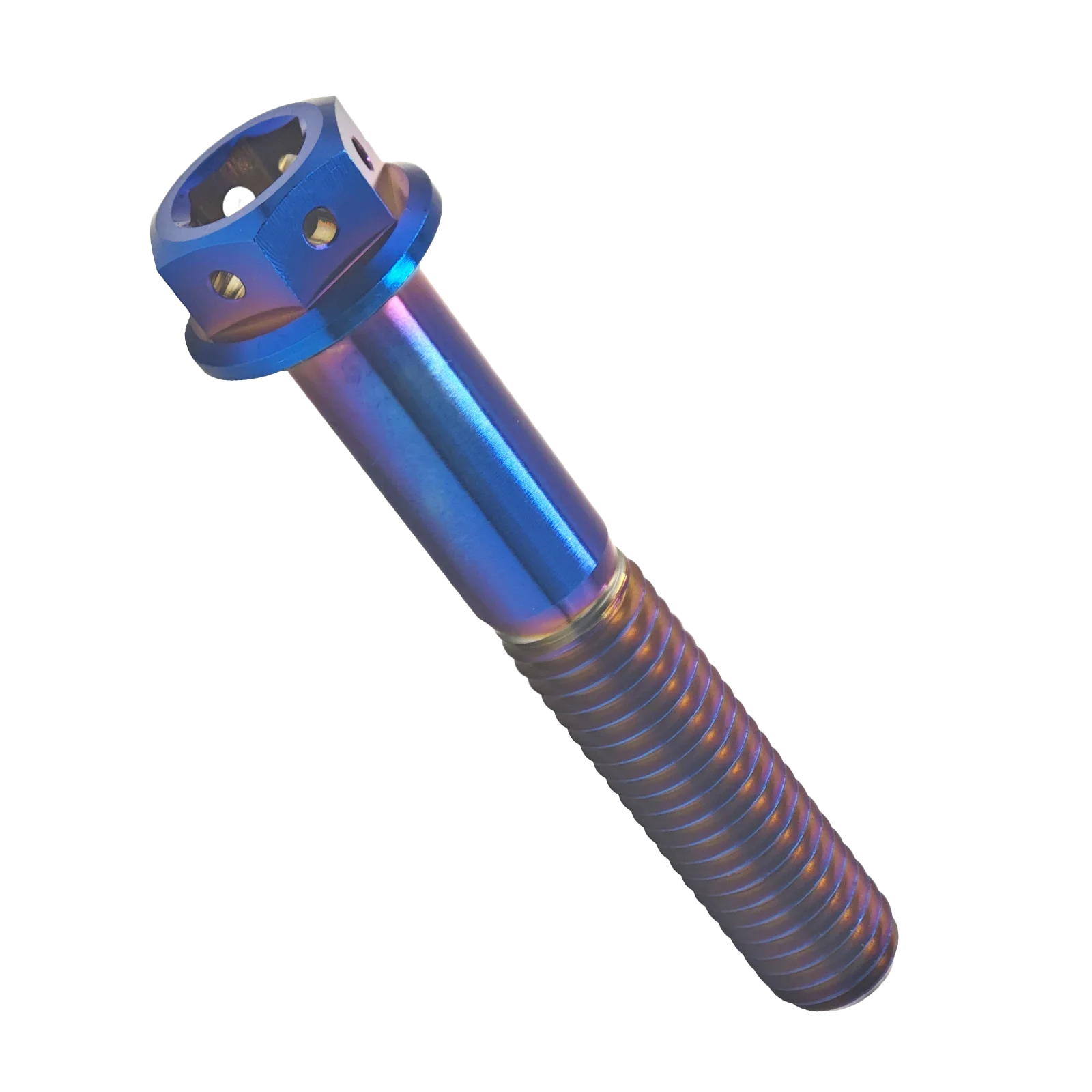 Vis à tête hexagonale M10 en titane, pas 1.25/1.5, pour moto, voiture, bateau, attaches de mise à niveau