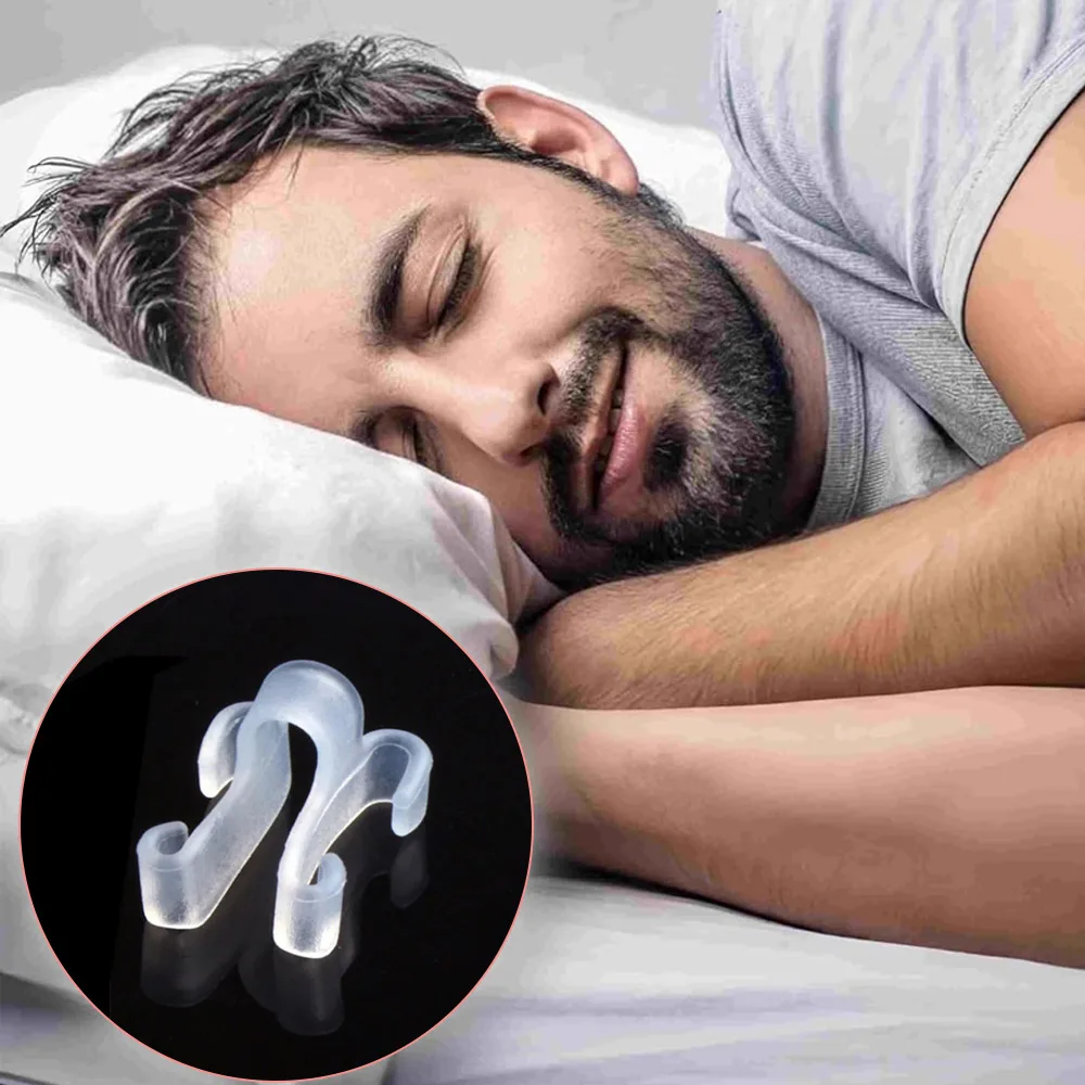 Snoring Sleeping Aid Healthy Care Anti-Snoring Device Snore stop Anti-Snoring Apnea Nose Breathe Clip Stop Snore Device