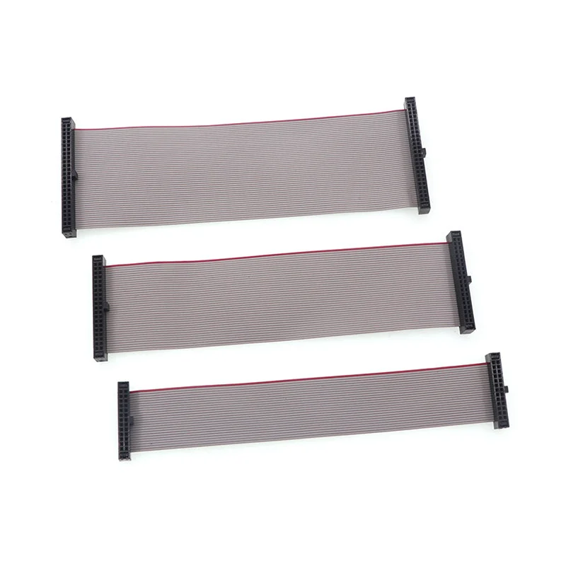 1 Pcs 1.27 MM IDC Extension Flat Ribbon Cable 6 8 10 12 14 16 18 20 24 26 30 34 40 44 50 60 64 Pin 10 20 30 CM ISP JTAG DAP AVR