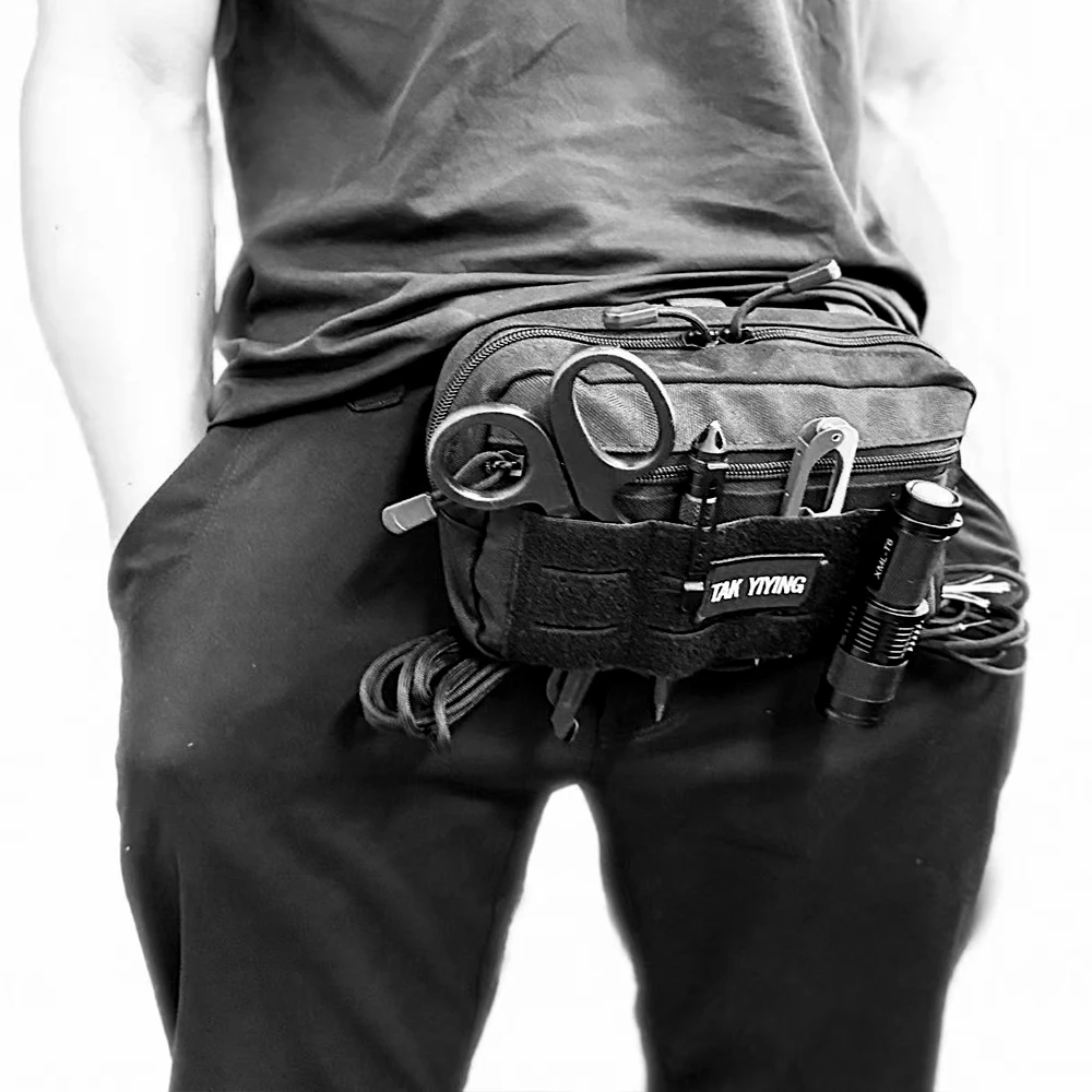 حقيبة تخزين مولي تكتيكية متعددة الوظائف للاستخدام الخارجي، منظم محمول لمعدات الرياضة، حقيبة أدوات معيارية للتخييم #4