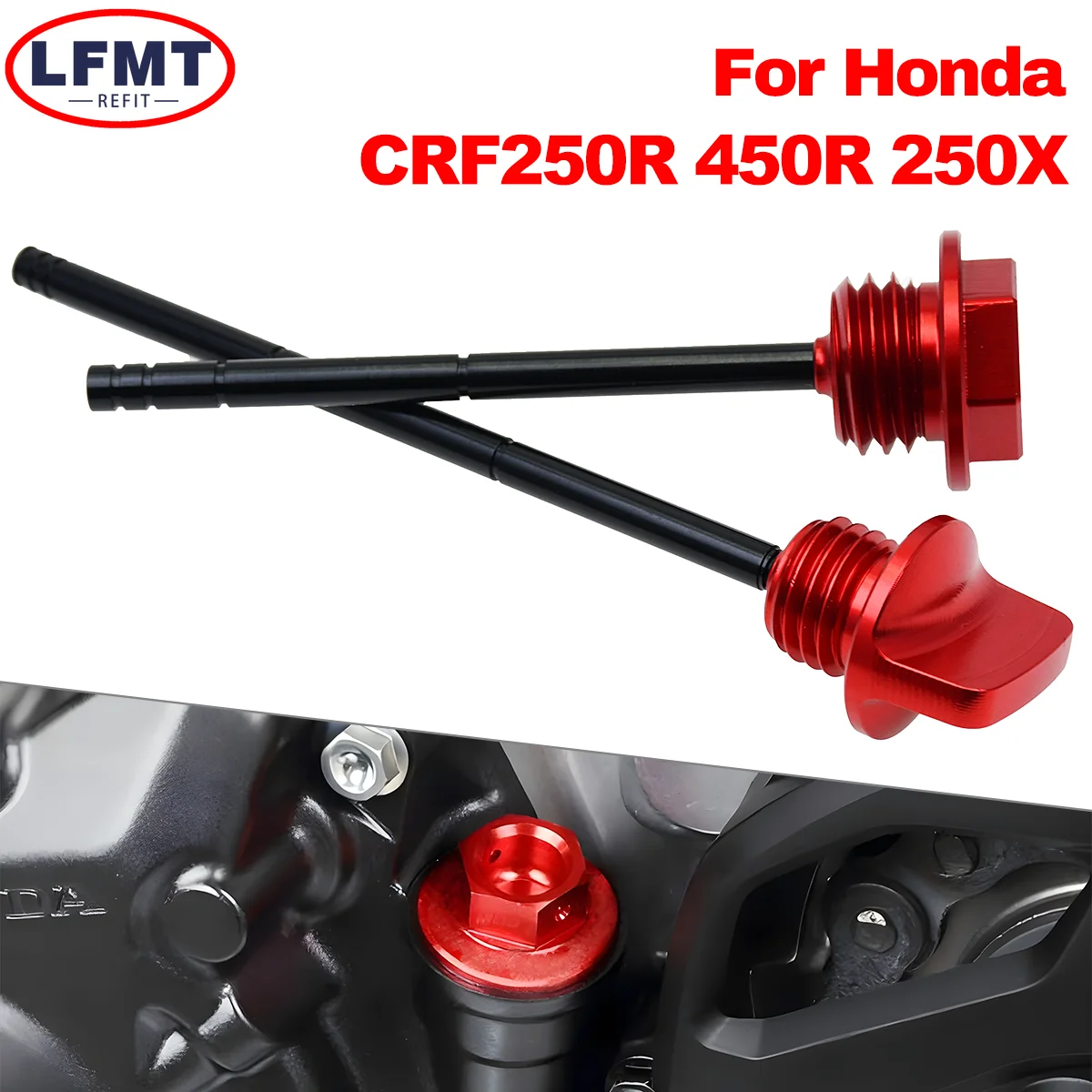 

Мотоциклетные универсальные запчасти: датчики уровня масла с ЧПУ для Honda CRF250R, CRF250X, CRF450R, 250R, 250X, 450R (2004-2017)