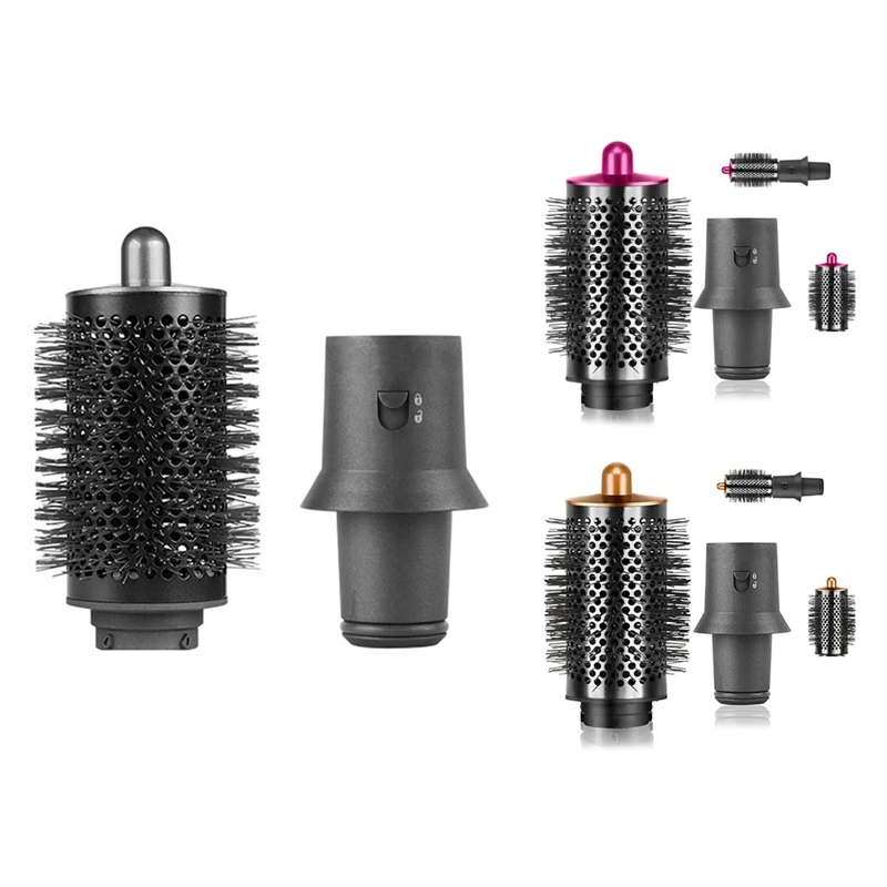 Duża okrągła szczotka zwiększająca objętość do suszarki do włosów Dyson Airwrap Multi-Styler z adapterem Curling Hair Tool