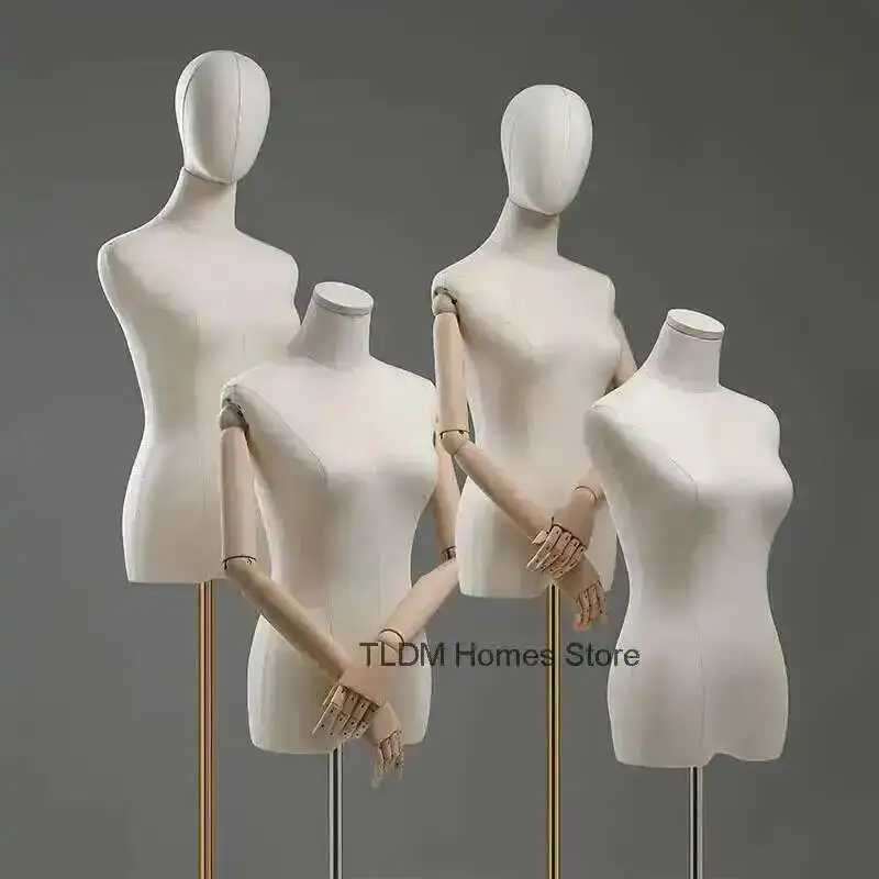 

Mannequin Female Shop Half-length Wedding Mannequin Display for Props Women's Dress Clothing Mannequins Store Stand Thickened