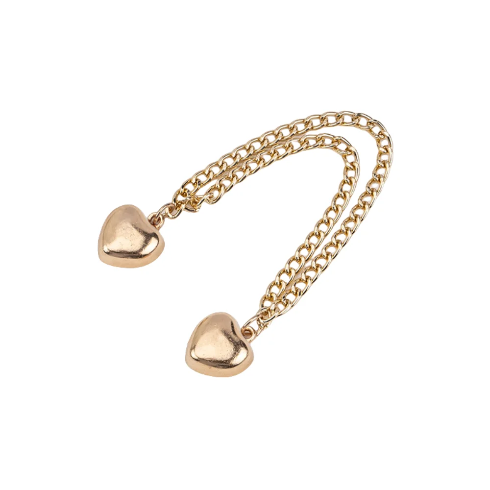 Fashion Multi-Function Magnetic Clothing Clip Button Metal Leg Cuff Fixing Pin Waist Buckle Non-hole Shorten Trouser Clip Skirts