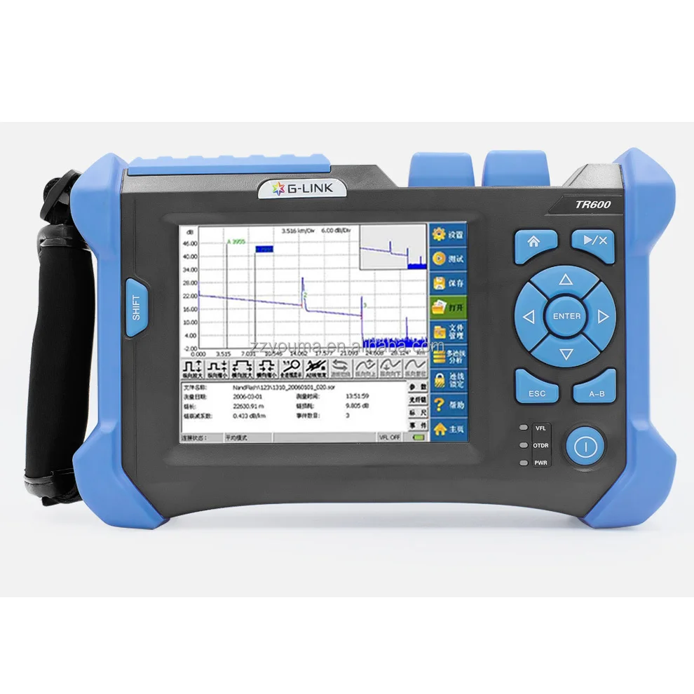 

Ftth Hand-Hold Optical Test Instruments OTDR Meter Tester 1625/1310/1550 Otdr Exfo Otdr Price