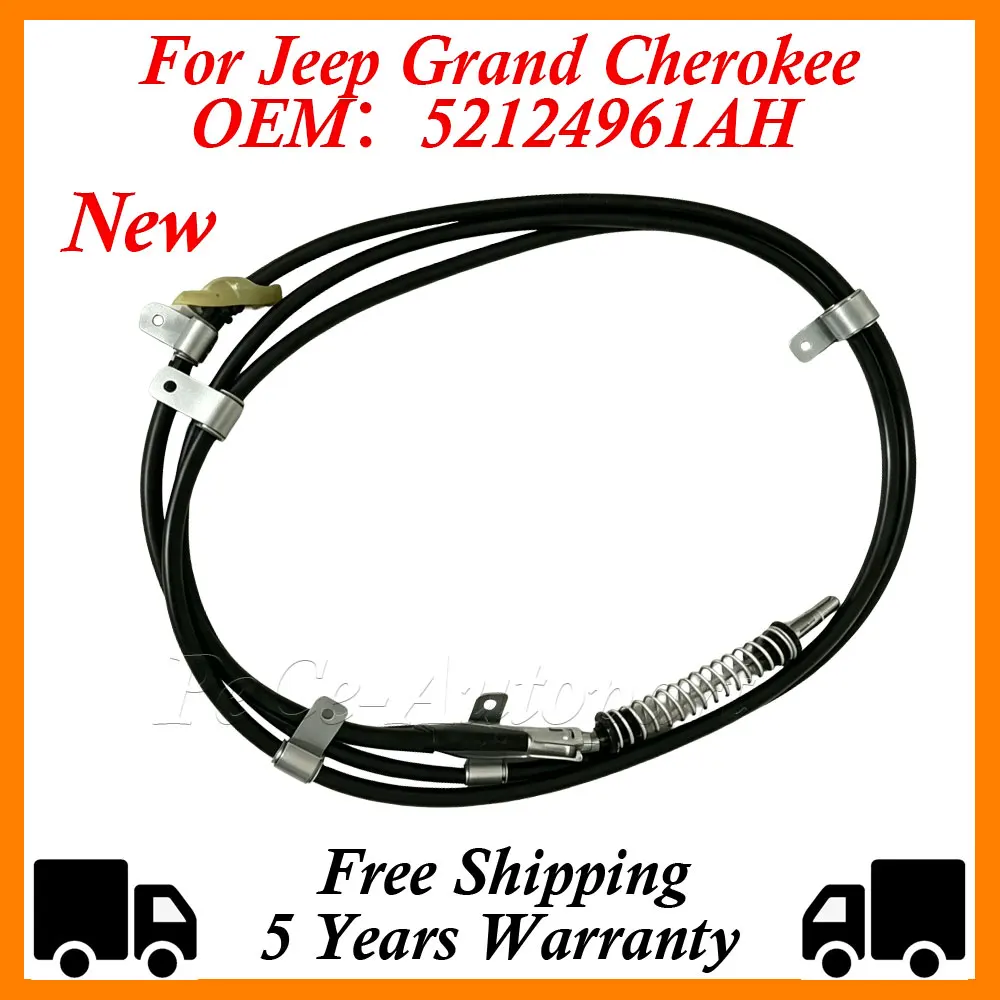

52124961AH Front Parking Brake Cable For Jeep Grand Cherokee Sport Utility Handbrake Control Wire Car Accessories