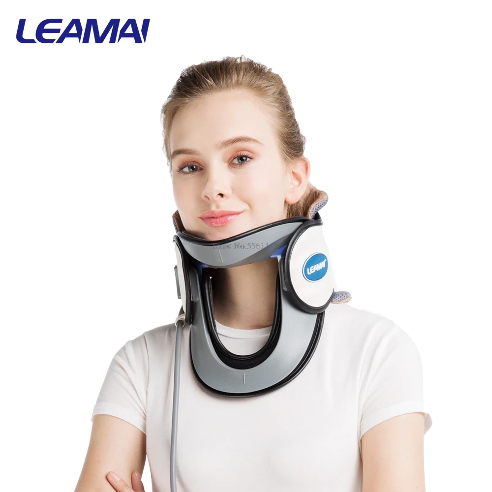 Neck Cervical Traction Device Neck Correction Repair Collar Adjustable Inflatable Cervical Spine Neck Traction Stretcher
