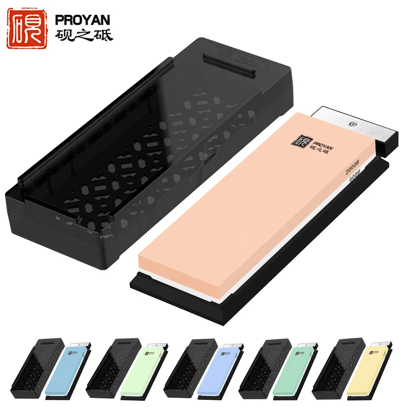 

PROYAN Professional Sharpening Stone 240-10000# Whetstone Have Box Knife Sharpener Kitchen Diamond Grindstone Tool Kitchenware